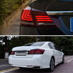 <<t18>0>LAND  LED  TaillighTs  For 2013-2015 Honda  Accord  W/SequenTial  Turn  Signals