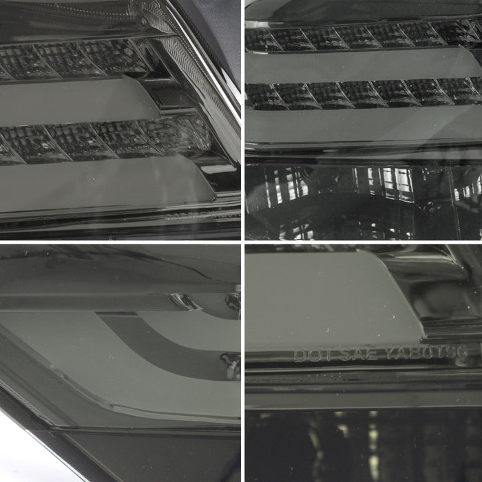 VLAND luci posteriori a LED per Honda Accord 2008-2012 fanali posteriori aftermarket [2 pezzi]