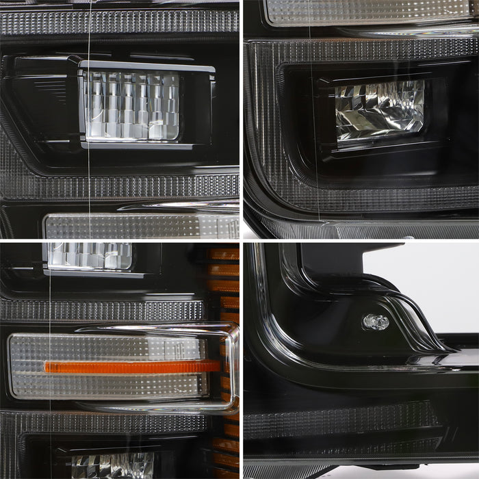 Phares LED VLAND pour Ford F150 2018-2020 avec clignotant séquentiel