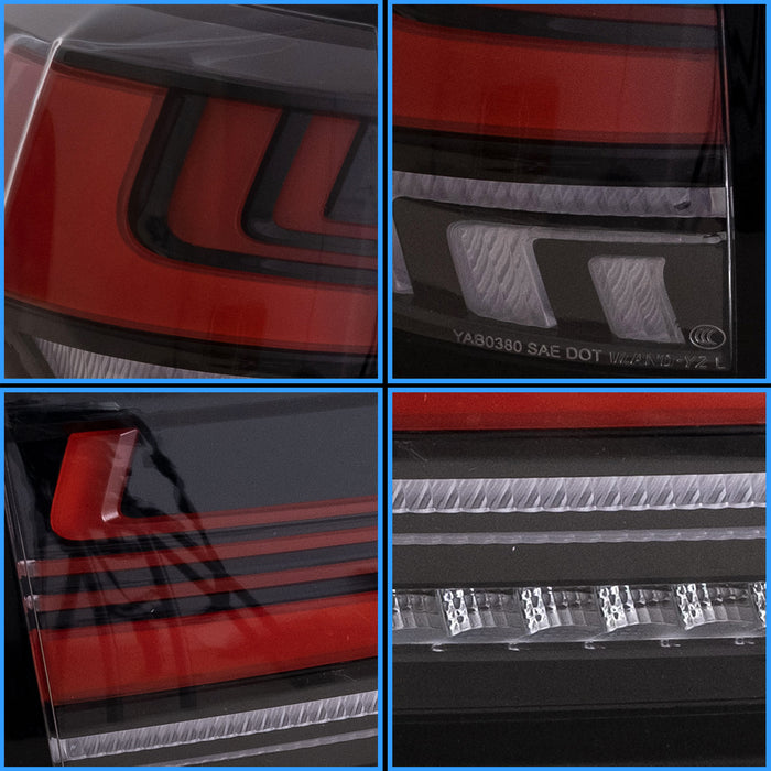 Feux arrière LED VLAND pour Lexus RX 2009-2014 350 400h 450h 450hL