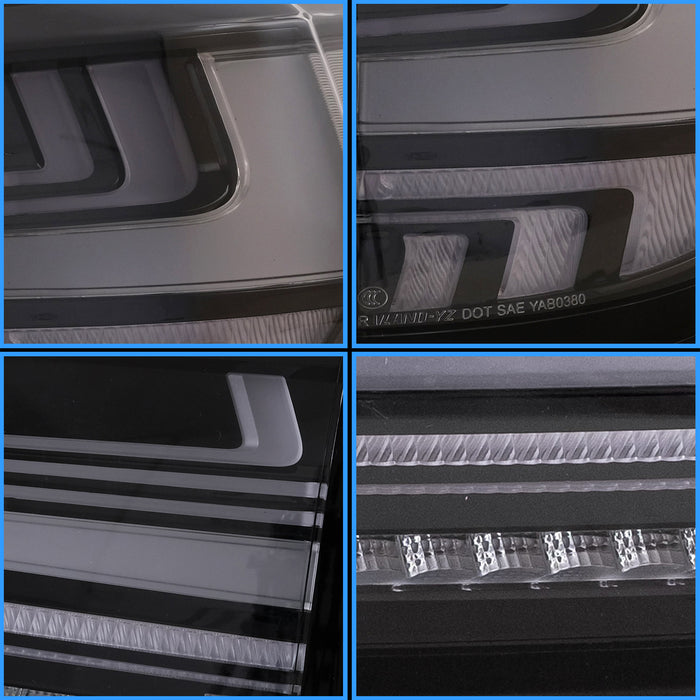 VLAND LED Rear Tail Lights For 2009-2014 Lexus RX 350 400h 450h 450hL