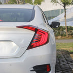 Luces traseras LED VLAND aptas para Honda Civic 10th Gen 2016-2019 montaje de lámparas traseras 4 Uds Plug-And-Play