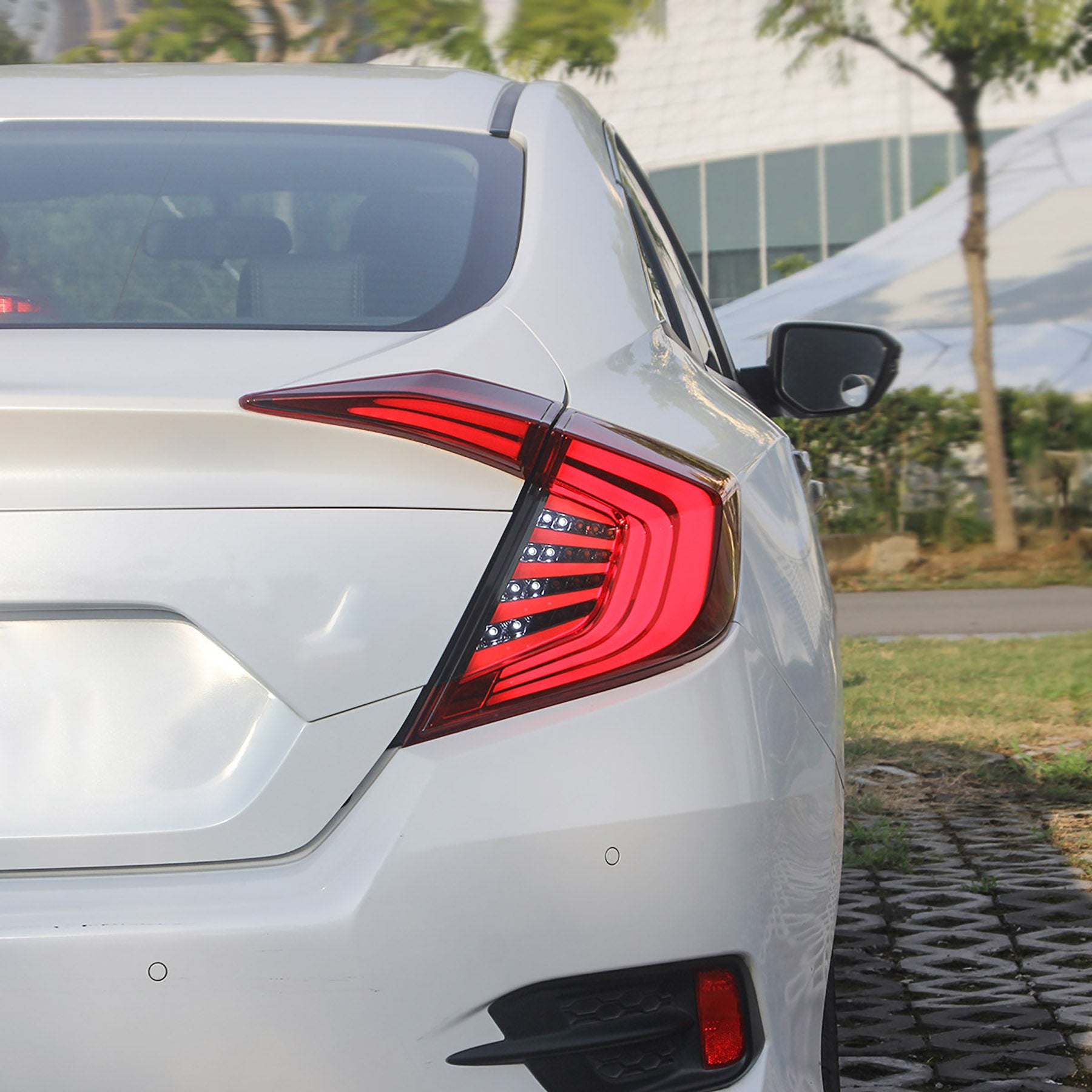 VLAND LED Taillights For 2016-2019 Honda Civic Sedan 10th Gen