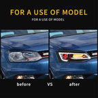 フォルクスワーゲン ポロ MK5 2009-2017 用 VLAND LED ヘッドライト