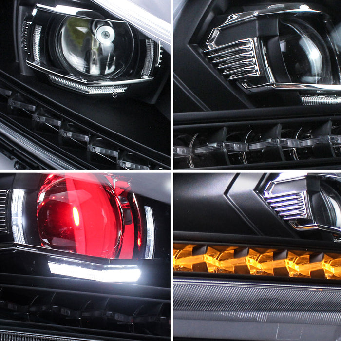 VLAND Phares LED pour Honda Accord Sedan 2008-2012 (pas pour coupé 2 portes)