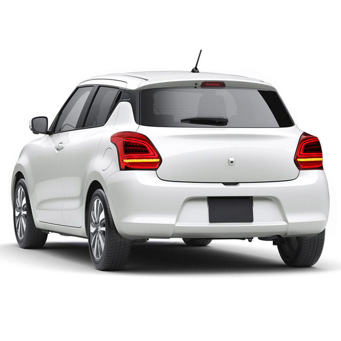 VLAND Feux arrière LED pour Suzuki Swift 2017-2023 Feux arrière de rechange