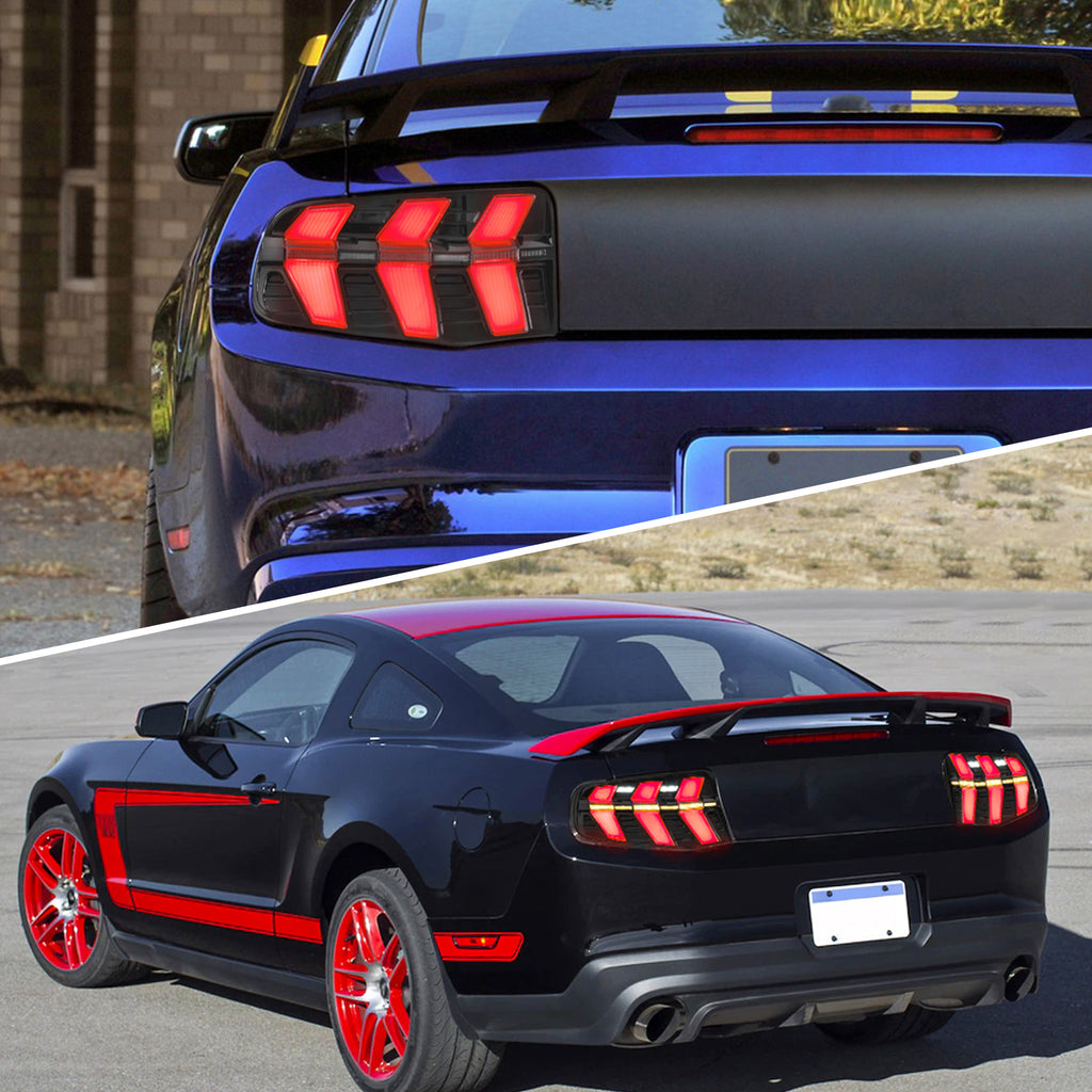 VLAND LED Taillights For 2010 2011 2012 Ford Mustang