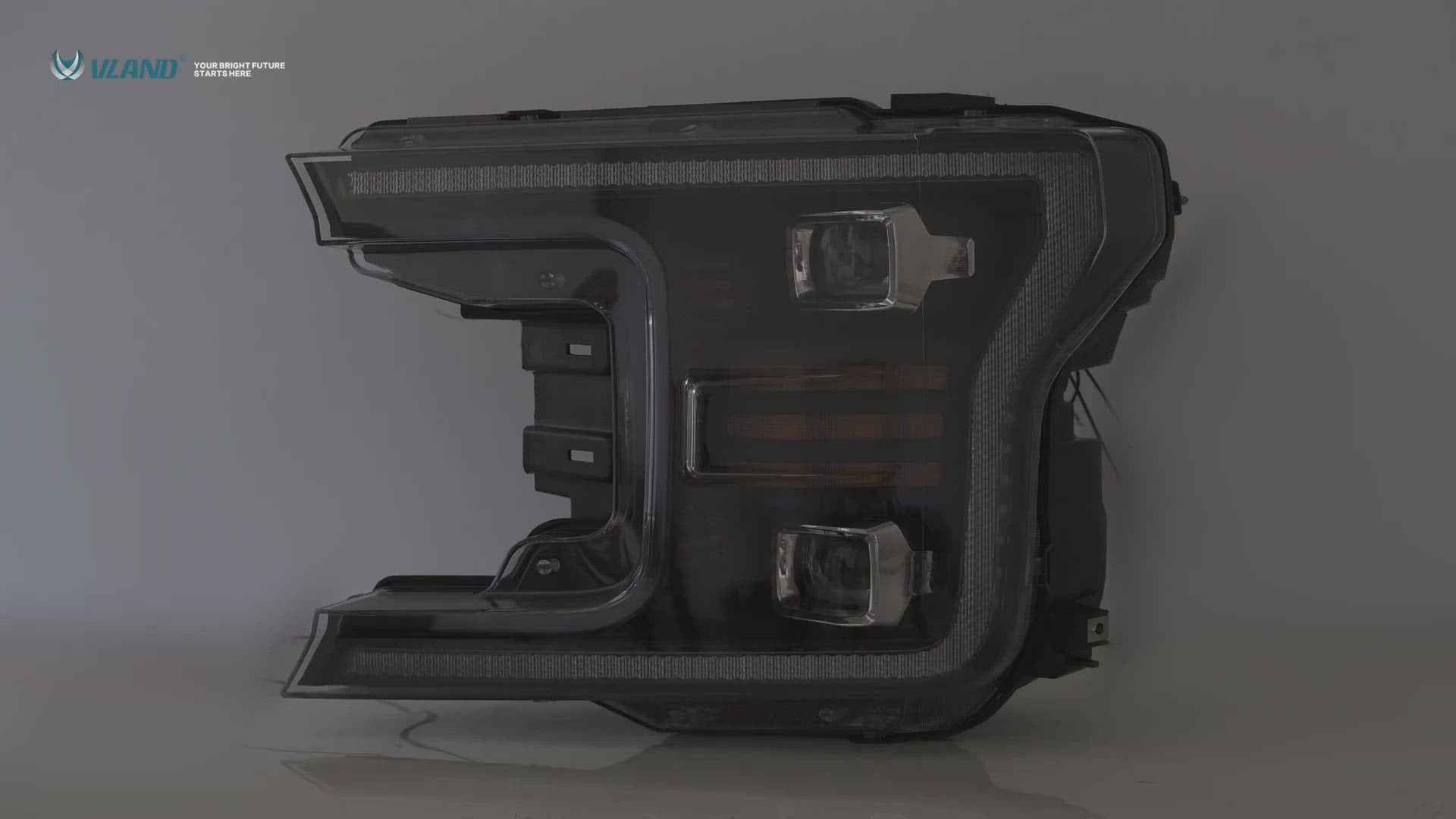 <<<t49>18>0>LAND  LED  HeadlighTs  For 2018-2020 Ford  F150 FronT lighTs  Assembly