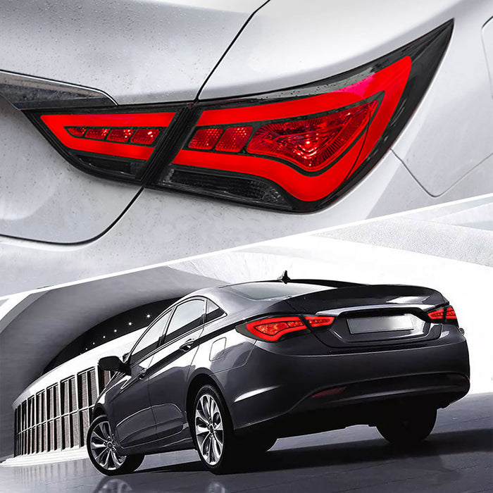 VLAND Rückleuchten für Hyundai Sonata 2011–2014, 6. Generation, Aftermarket-Rückleuchten-Montage
