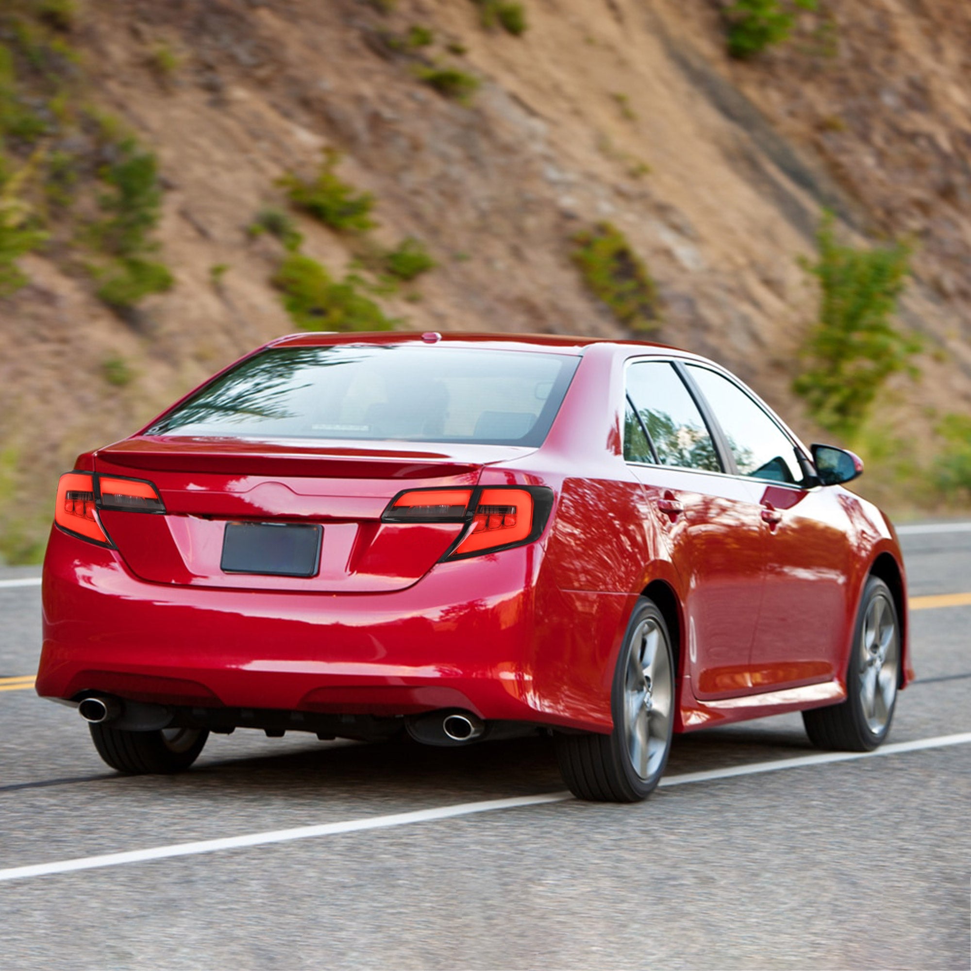 VLAND LED Tail Lights For Toyota Camry 2012-2014