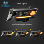 VLAND LED Headlights For Toyota Land Cruiser Prado 2017-2023 (GDJ150, 4th Gen Second Facelift)