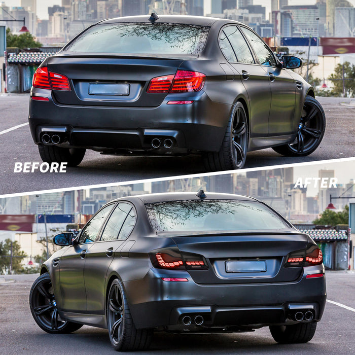 Feux arrière VLAND OLED pour BMW série 5 de 6e génération 2010-2017 F10 F18