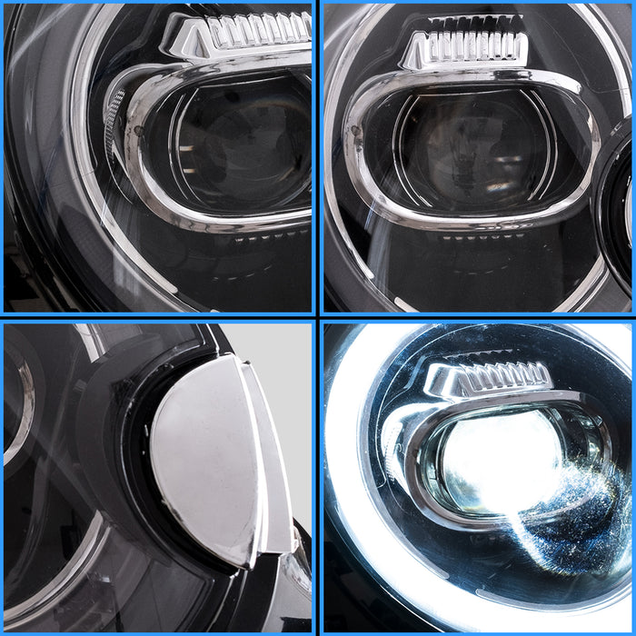 VLAND LED-Scheinwerfer für Mini Cooper R55 R56 R57 R58 R59 2007–2013