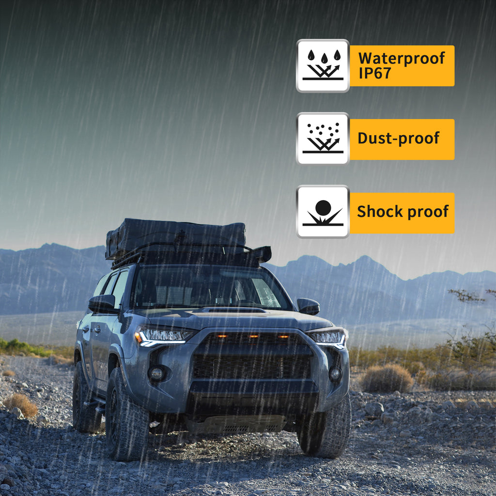 Faros delanteros LED VLAND para Toyota 4Runner 2014-2024 Conjunto de luces delanteras