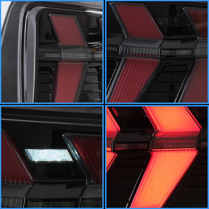 Luces traseras LED VLAND para Ford Mustang 2010 2011 2012 lámparas traseras del mercado de accesorios