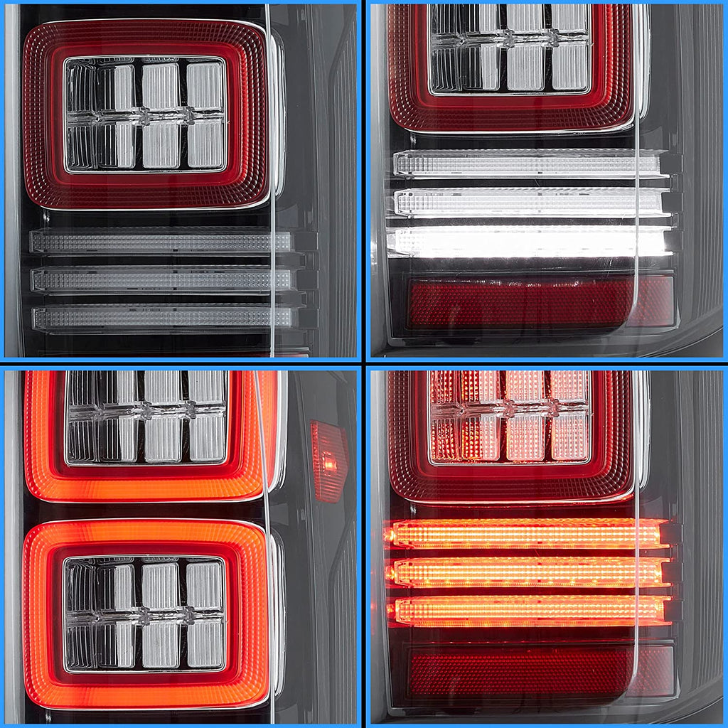 VLAND LED Tail lights For 2014-2018 Chevrolet Silverado 1500 2500HD 3500HD