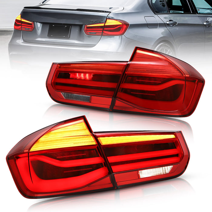 VLAND LED Tail Lights For 2012-2015 BMW 3er F30 F80 M3 With Sequential Turn Signal
