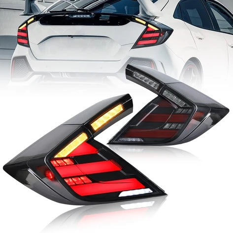 2016-2021 Honda Civic Hatchback & Type R FK8 Feux Arrière Full LED