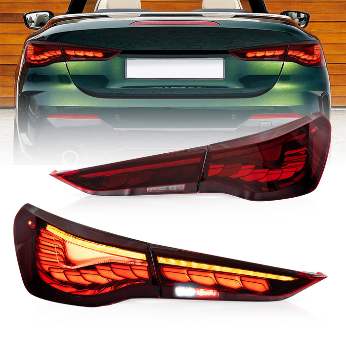 VLAND OLED Rear Lights For 2020+ Bmw 4-Series G22/G23/G26 Tail Lights Assembly