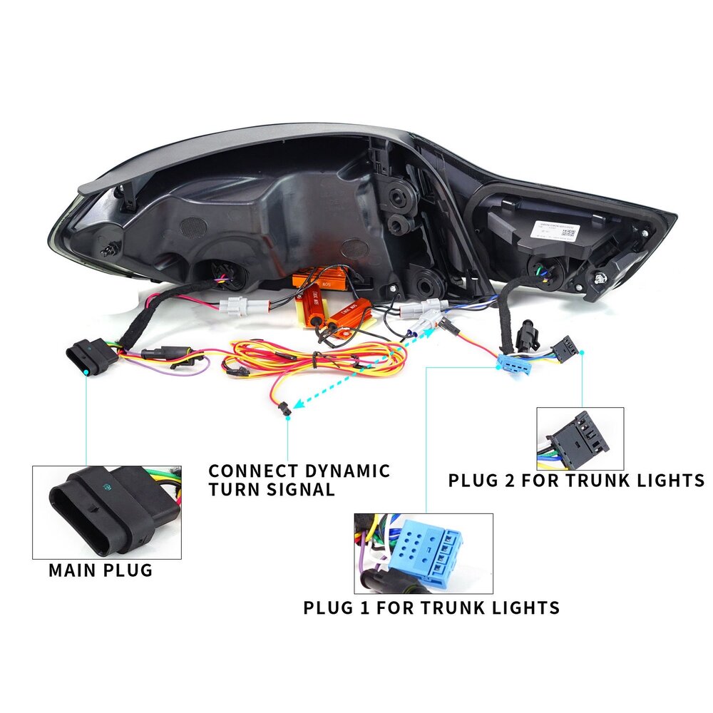 VLAND LED taillights for BMW 4 series 2014-2020 f32 f33 f36 m4 f82 f83