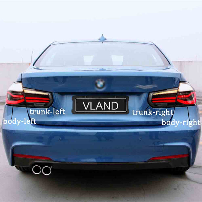 VLAND LED Tail Light For 2012-2015 BMW F30 F80 M3 (ONE PCS)