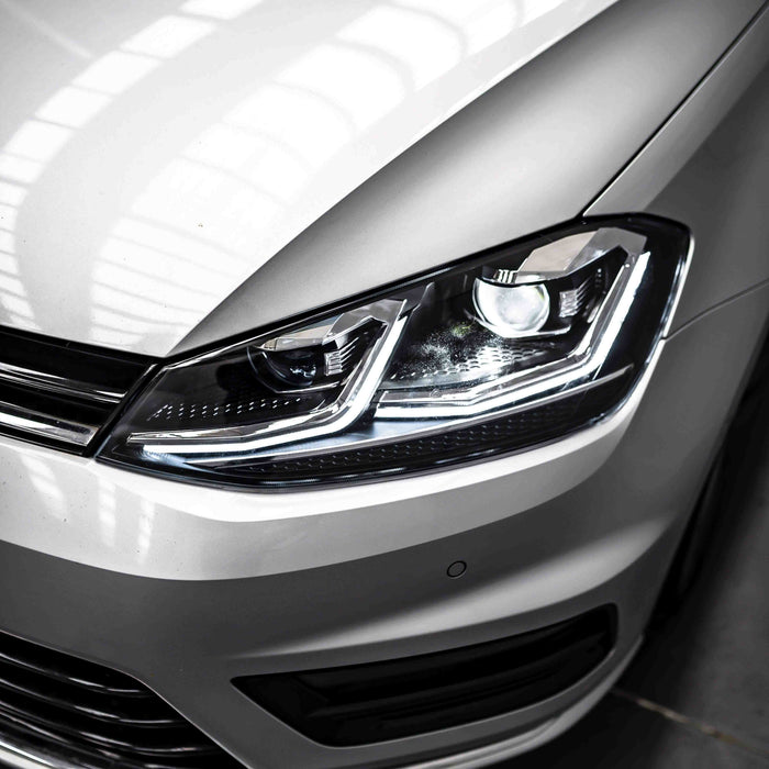 Faros delanteros LED VLAND para modelos halógenos Volkswagen Golf MK7 2015-2017 (Europa es 2013-2016)