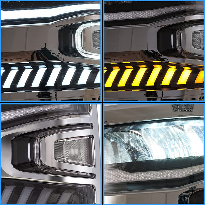 VLAND LED-Scheinwerfer für Chevrolet Silverado 1500 2016 2017 2018