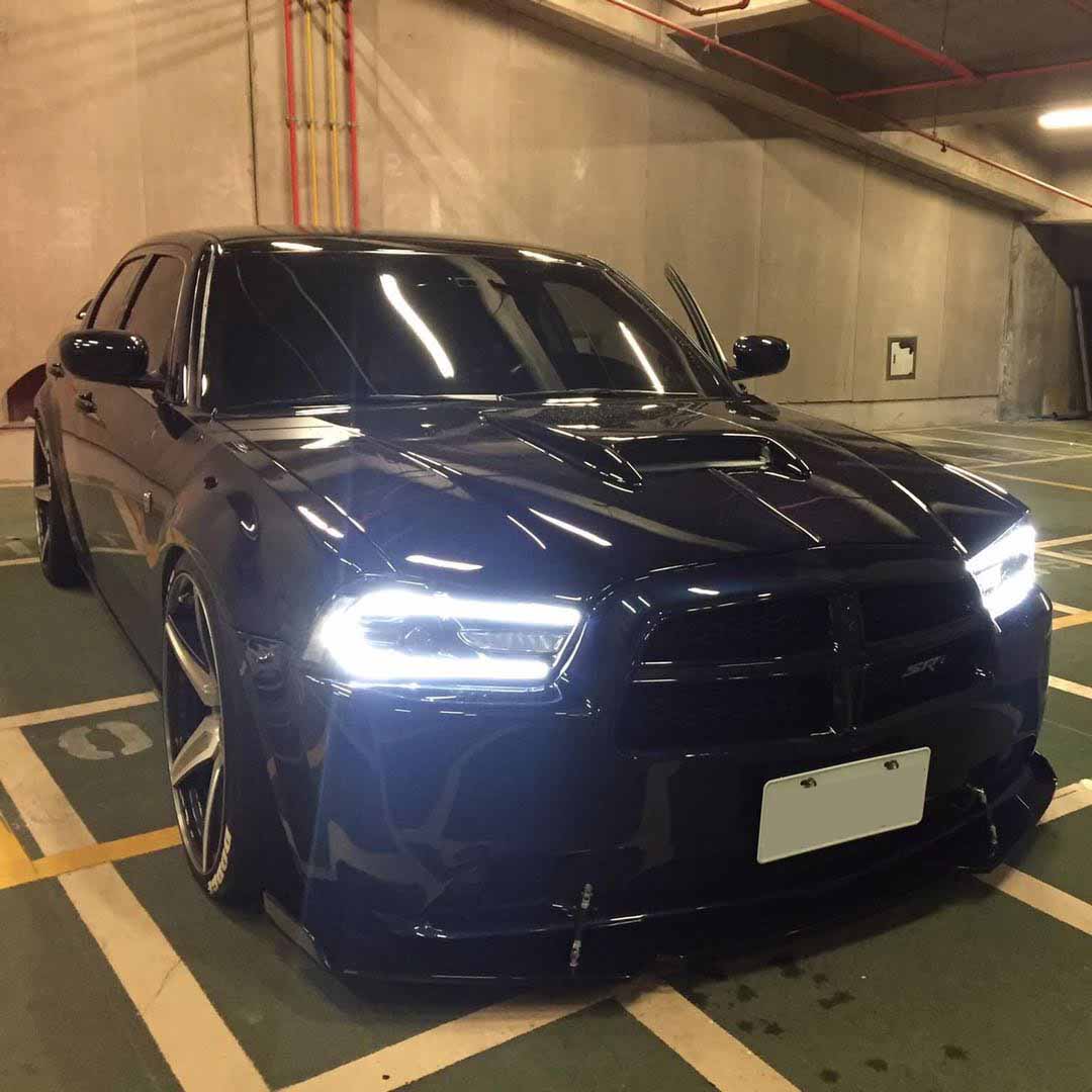 VLAND LED Headlights For Dodge Charger 2011-2014 Front lamps Assembly