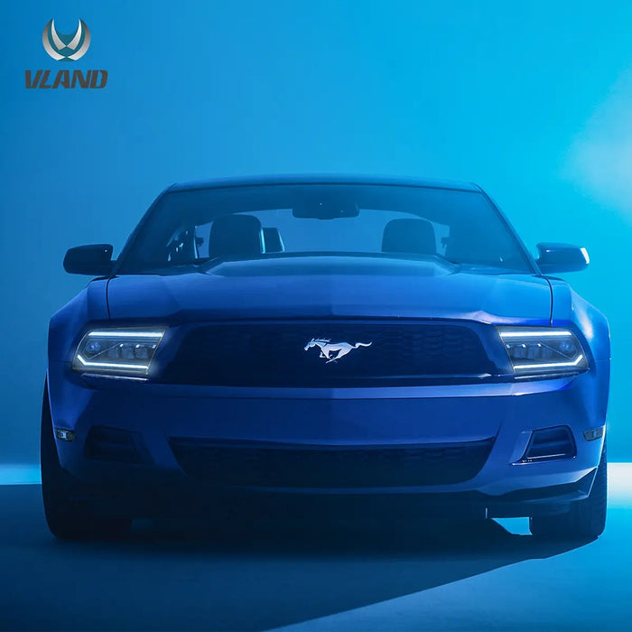 VLAND LED-Scheinwerfer für Ford Mustang 2005–2009, Frontleuchten-Montage