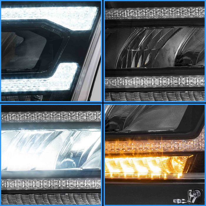 VLAND Full LED Headlights For RAM 1500 2019-2024