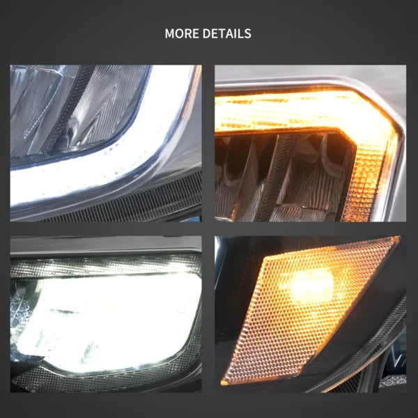 VLAND LED-Scheinwerfer für Subaru Impreza 2008–2011, WRX 2008–2014. Frontleuchten