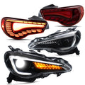 VLAND LED Headlights+Taillights For 2012-2021 Toyota 86 GT86, Subaru BRZ, Scion FRS