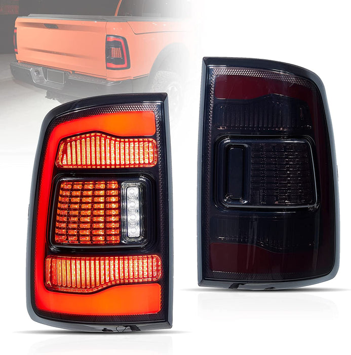 Feux arrière VLAND Full LED pour Dodge RAM 1500 2009-2018 RAM 2500/3500 2010-2018 clignotants rouges assemblage de feux arrière de rechange