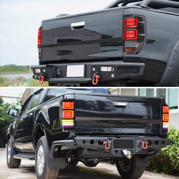 VLAND LED Tail Lights For Ford Ranger T6 2012-2022 NOT Fits North American Edition
