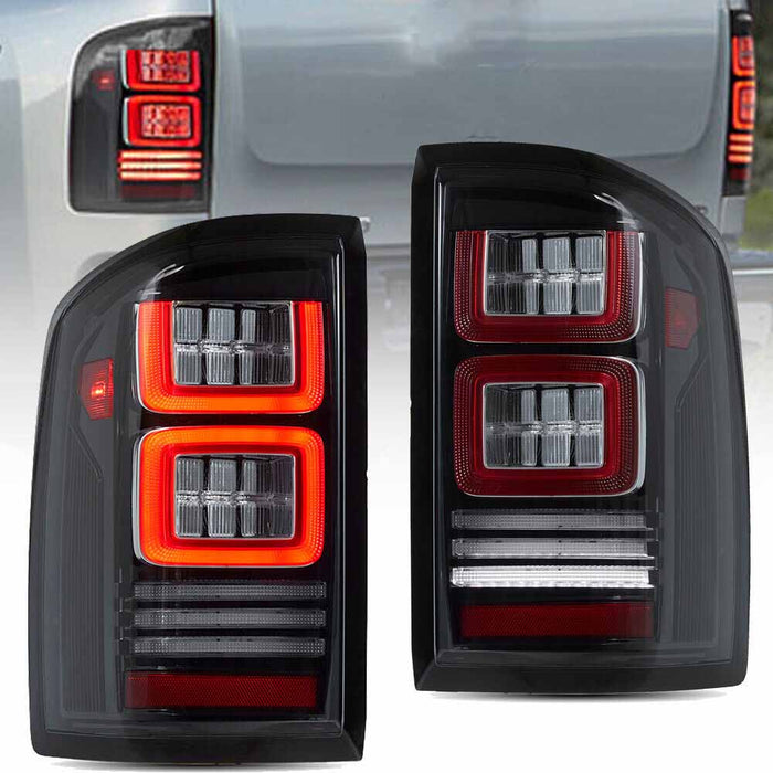 VLAND LED-Rückleuchten für 2007–2013 Chevrolet Silverado 1500 2500HD 3500HD. Rückleuchten-Montagepaare