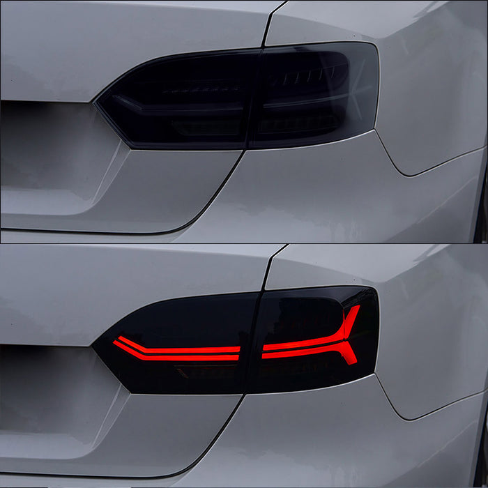 VLAND LED Taillights For Volkswagen Jetta mk6 2011-2014 aftermarket Rear lights Not For GLI Models