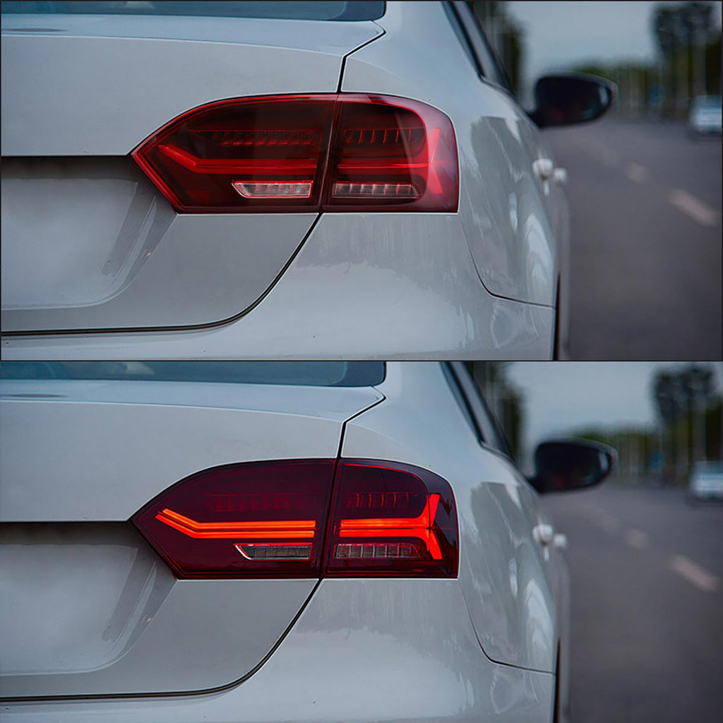 <<<<<t47>28>27>18>0>LAND  LED  TaillighTs  For  Jetta  mk6 2011-2014 NoT FiT GLI
