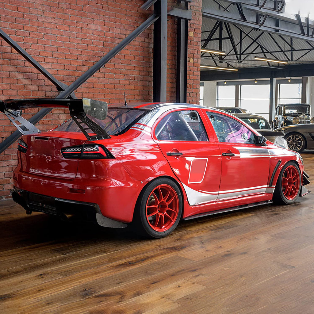 <<t19>0>LAND  LED  Tail  lighTs  For 2008-2018 MiTsubishi  Lancer  Sedan/EVO  X