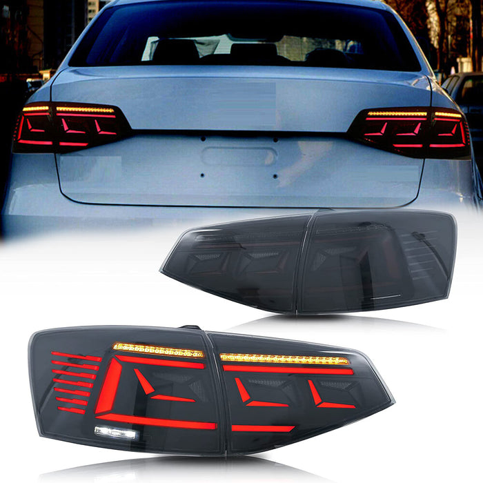 VLAND LED Tail Lights For 2015-2018 Volkswagen [VW] Jetta Rear Lamps Assembly Except for GLI models