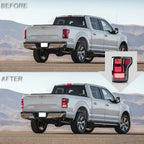 VLAND LED-Rücklichter für Ford F150 2015-2020 Amber Blinker Aftermarket Hecklampen