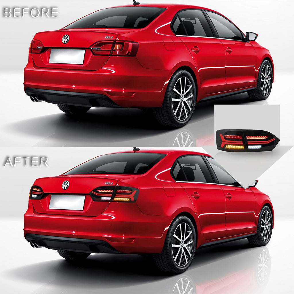 VLAND LED Taillights For 2011-2014 Volkswagen Jetta MK6 NOT FIT GLI