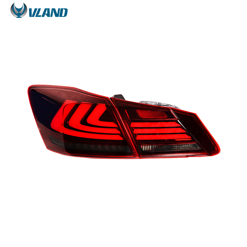 VLAND LED tail lights for 2013-2015 honda accord rear lamp assembly