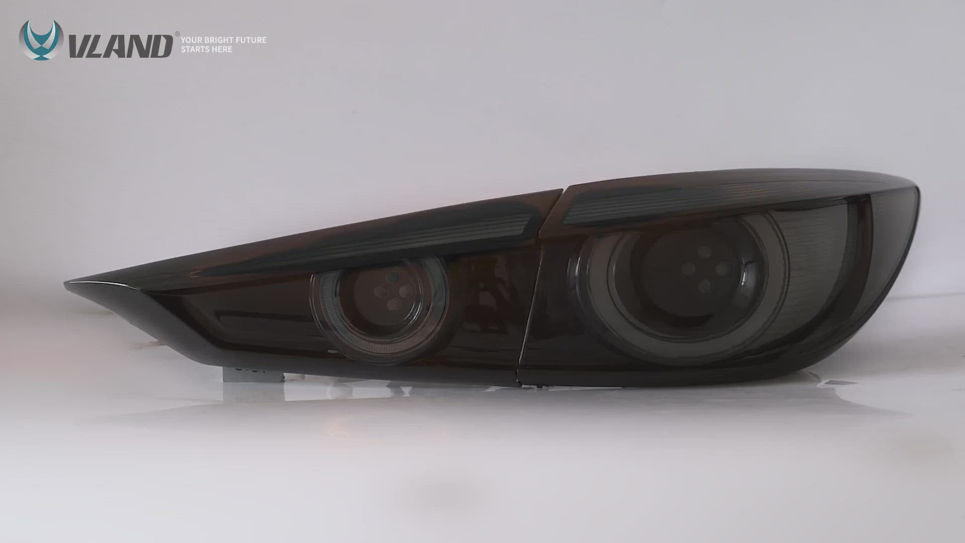 VLAND LED Taillights For Mazda 3 Sedan 2014-2018 W/Sequential Turn Signal