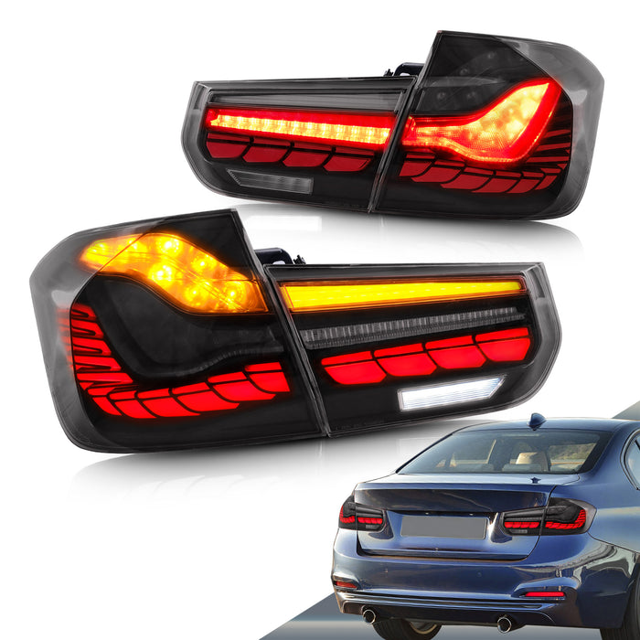vland oled tail lights for bmw 3 series f30 f80 m3 2012-2018 Sequential rear lamps assembly