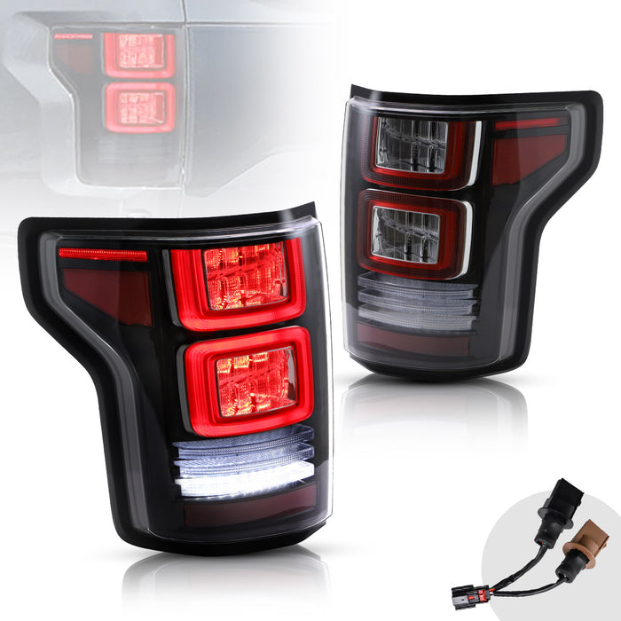 VLAND LED Tail Lights For Ford F150 2015-2020 Aftermarket Rear lamps assembly