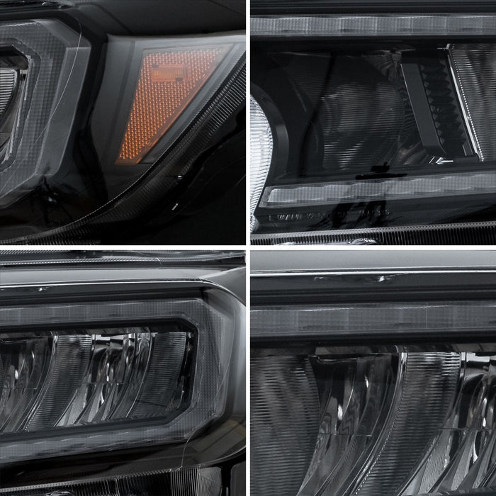VLAND Full LED Headlights For Ford Ranger T6 Raptor & Wildtrak 2015-2020 [N/A North American version]