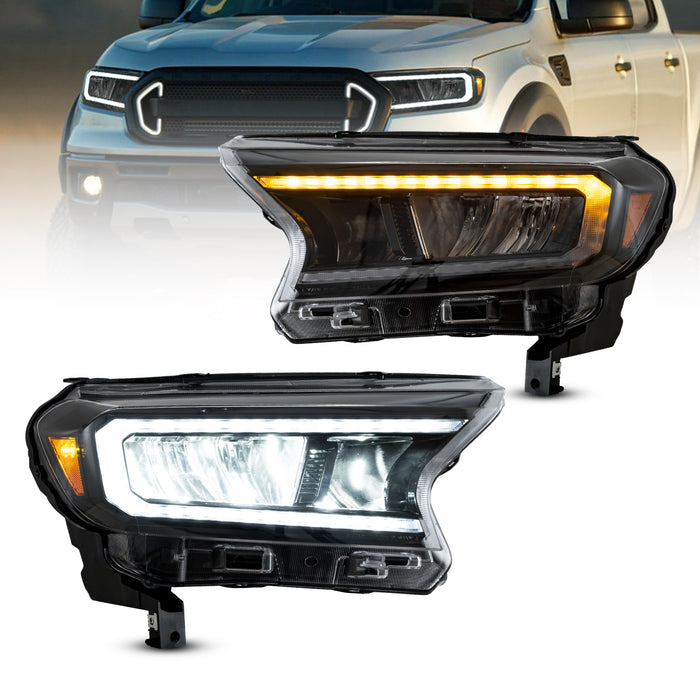 Faros delanteros LED completos VLAND para Ford Ranger 2015-2023 [Edición internacional]