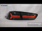 VLAND LED Taillights For 2008-2017 Mitsubishi Lancer Rear Lights Assembly