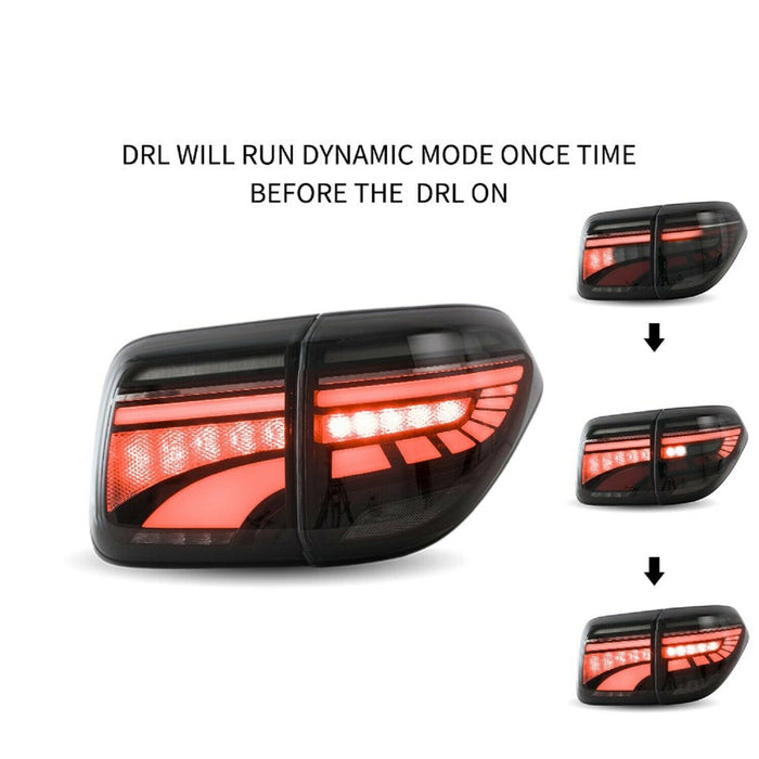 VLAND LED Tail Lights For Nissan Patrol (Y62) 2012-2019 Aftermarket Rear lamps Nissan Armada 2017-2020