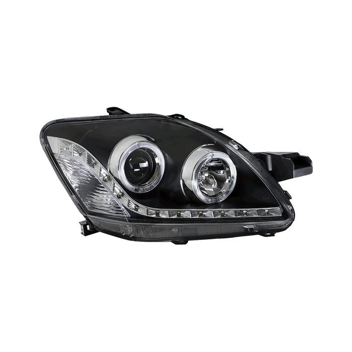 VLAND LED Projector Headlights For Toyota Yaris sedan 2006-2012 Front lights assembly